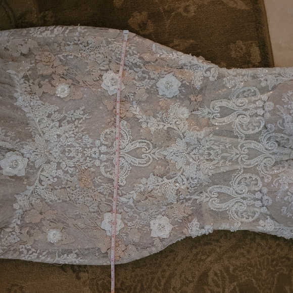 Eva Lendel "Santa" Wedding Dress ABSOLUTELY STUNNING - Picture 11 of 13